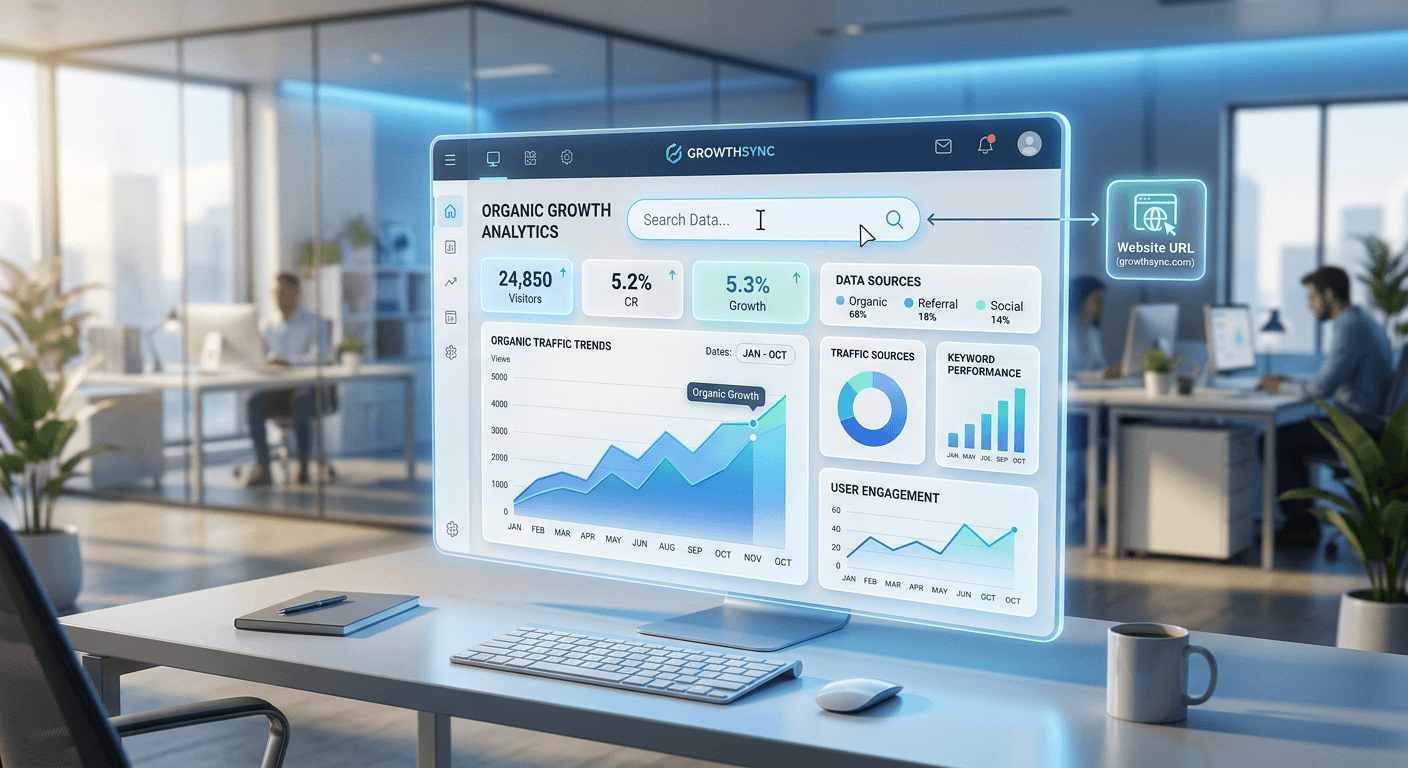 What is search engine optimization and how does it drive organic growth