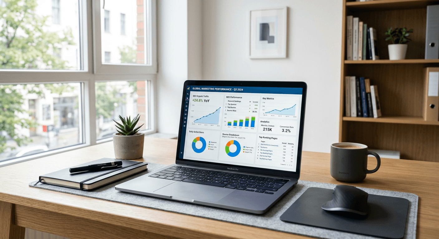 Professional SEO Reporting and Strategy Management