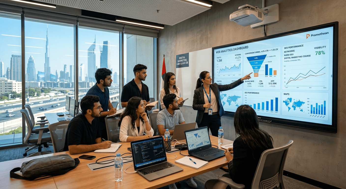 Choosing a Digital Marketing Course in 2026: 5 UAE Programs Compared